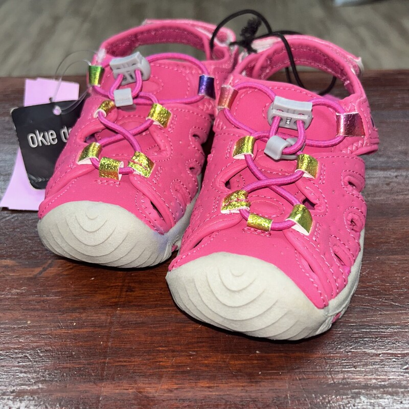 NEW 9 Pink Velcro Shoes, Pink, Size: Shoes 9