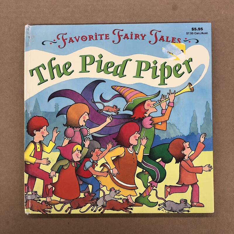 The Pied Piper, Size: Cover, Item: Hard