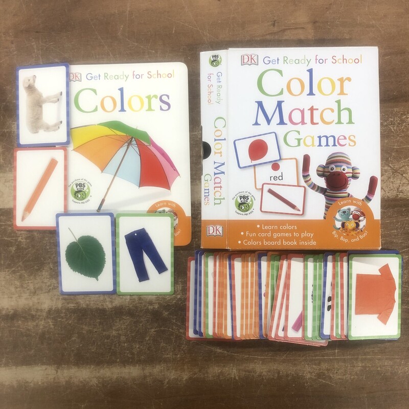 Color Match Games, Size: Game, Item: Complete