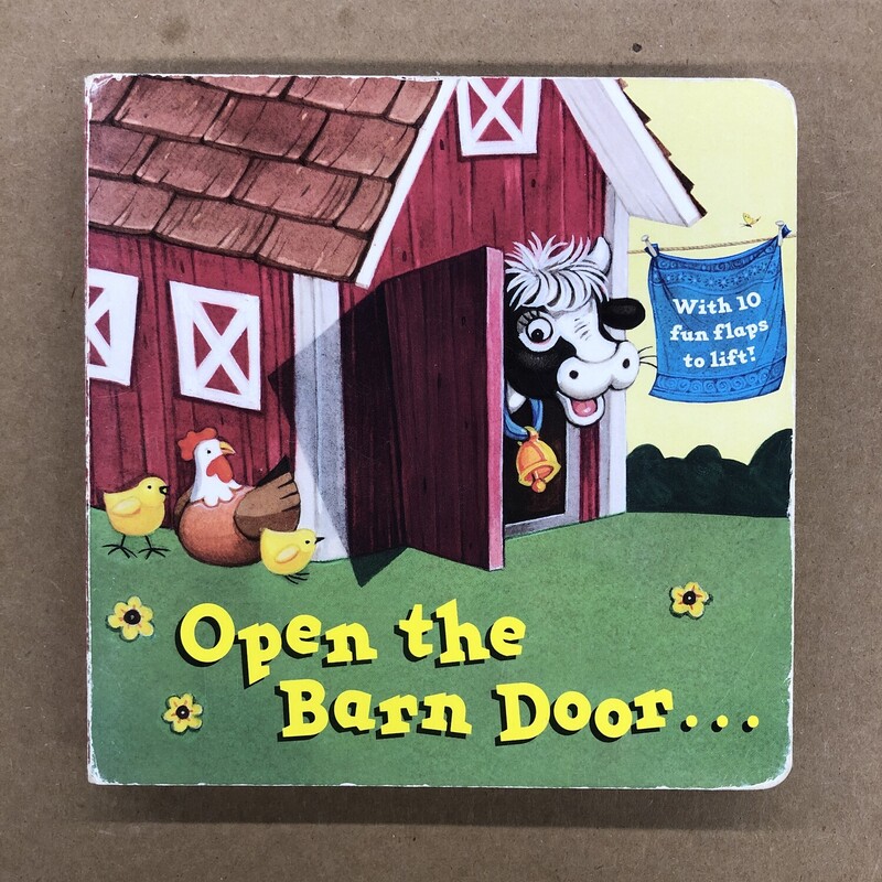 Open The Barn Door, Size: Board, Item: Book