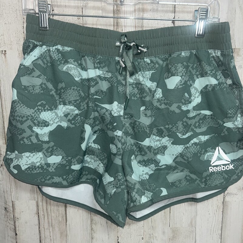M Green Camo Shorts