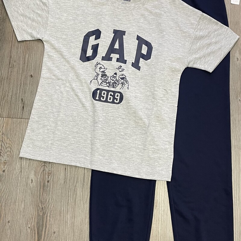 Gap Pj Set, Grey/nav, Size: 14Y
NEW With Tag
