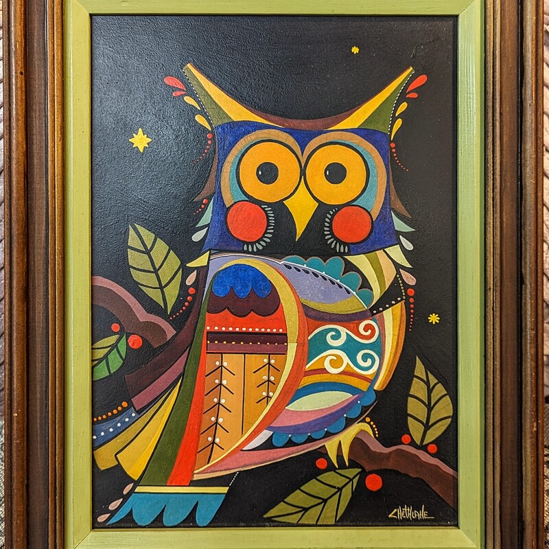 DChethlahe Owl Painting
