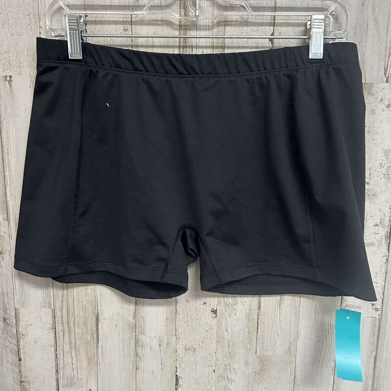 XL Black Biker Shorts