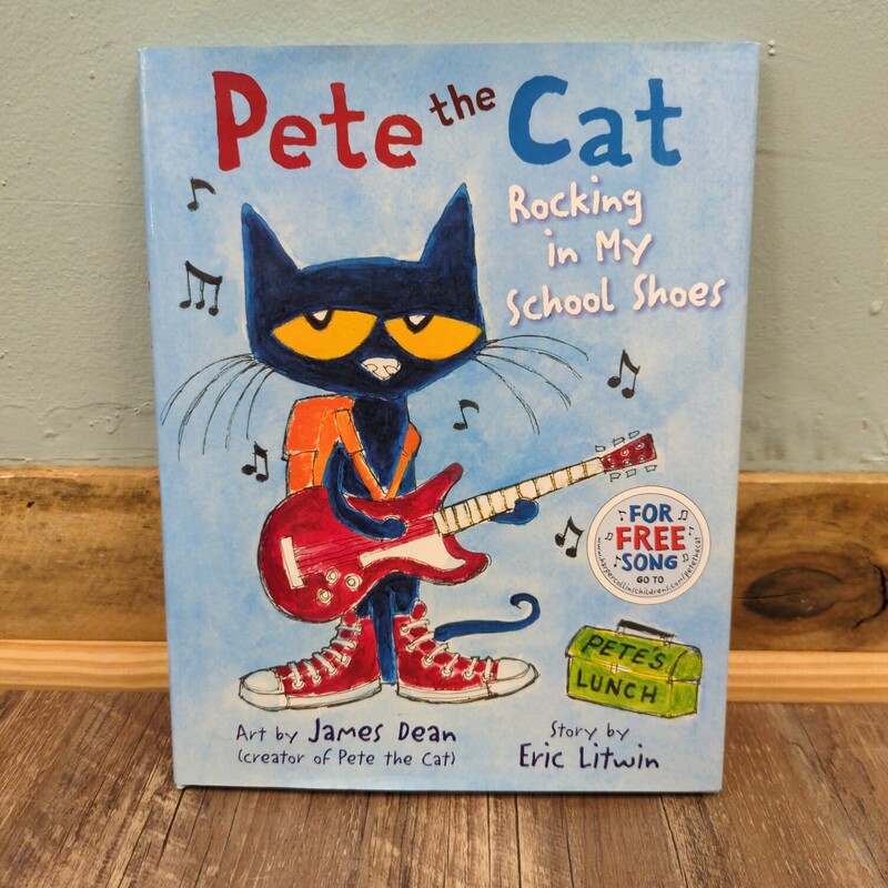 Pete The Cat School Shoes, Blue, Size: Book