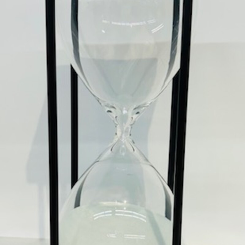 Wood Glass Hourglass