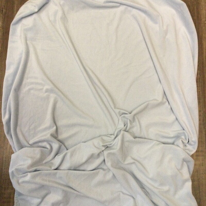 Minky Crib Sheet - Gray, Gray, Size: Bedding