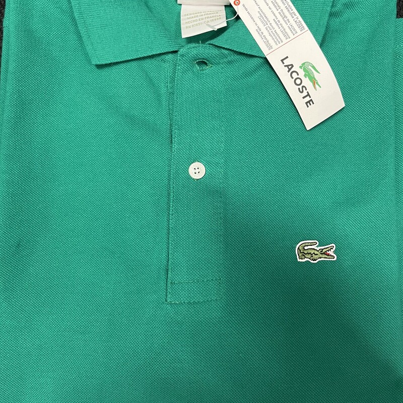 Brand New with $92 Price tags Cotton Shirt, Green, Size: 7 (L)