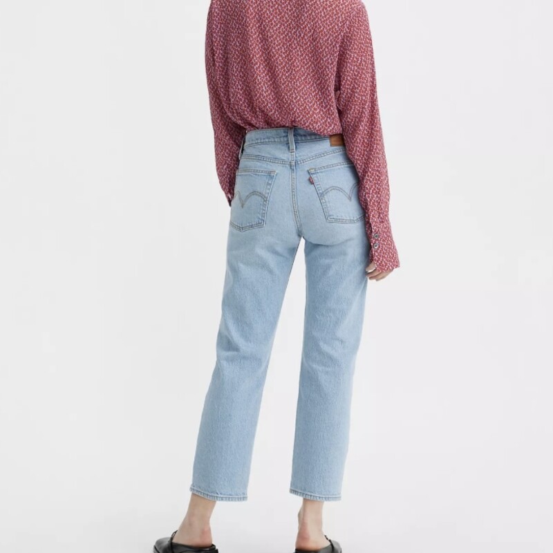 Excellent Condition Wedgie Straight Jeans, Denim, Size: 28