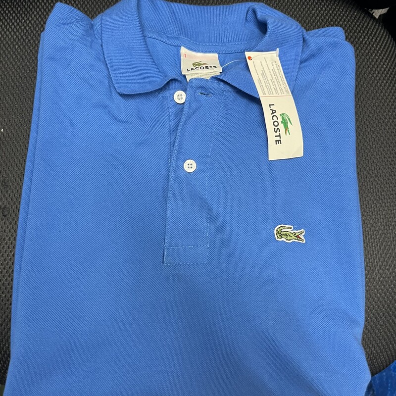 Mens Brand NeW with $92 price tags 100% Cotton Shirt, Blue, Size: 7 (L)