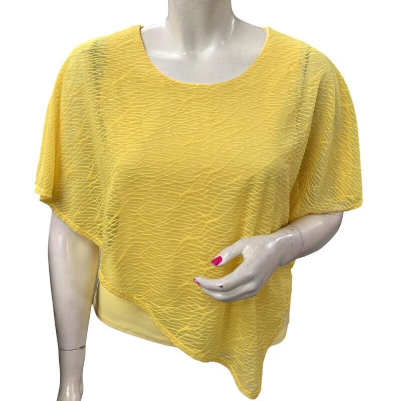 Laura P, Yellow, Size: L