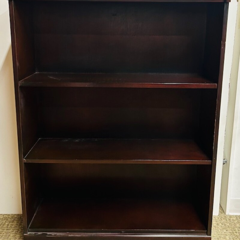 Wood 3 Shelf Bookcase
Brown Size: 36 x 12 x 48H
Coodinating large bookcase sold separately