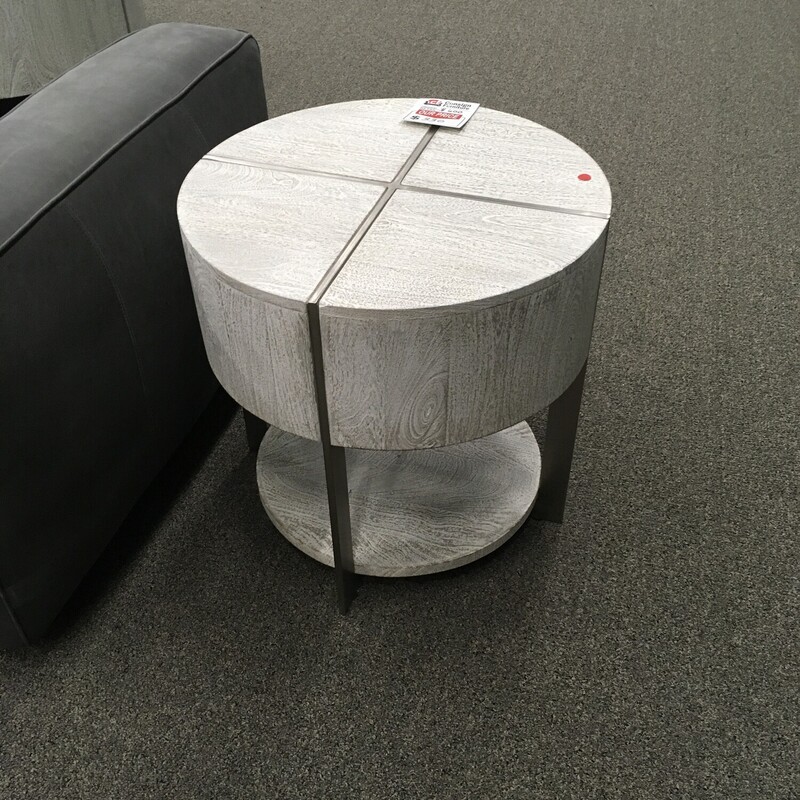 Z-gallerie Wht End Table
