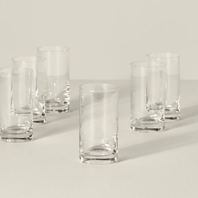 6 Lenox Juice Glasses