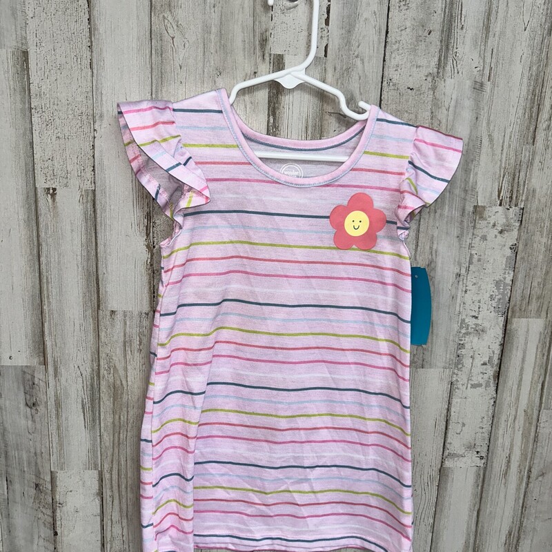 3T Pink Stripe Nightgown, Pink, Size: Girl 3T