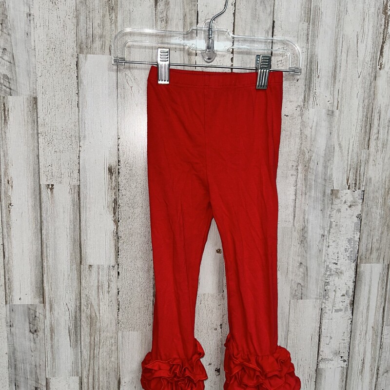 3T Red Ruffle Icings, Red, Size: Girl 3T