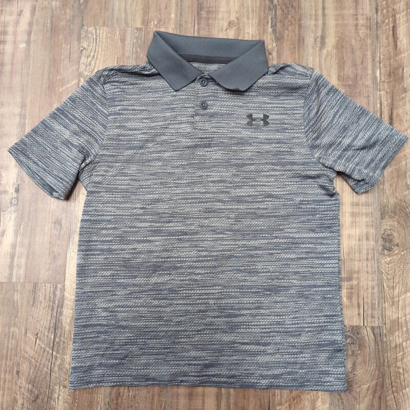 Under Armour Polo Perform, Charcoal, Size: Youth S