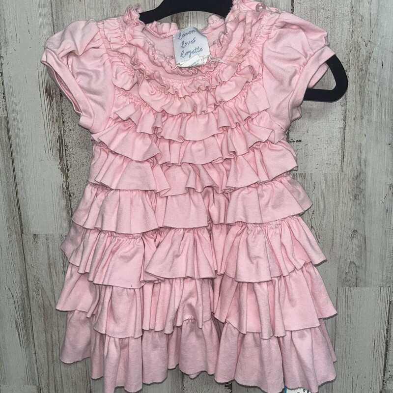 3/6M Pink Ruffled Dress