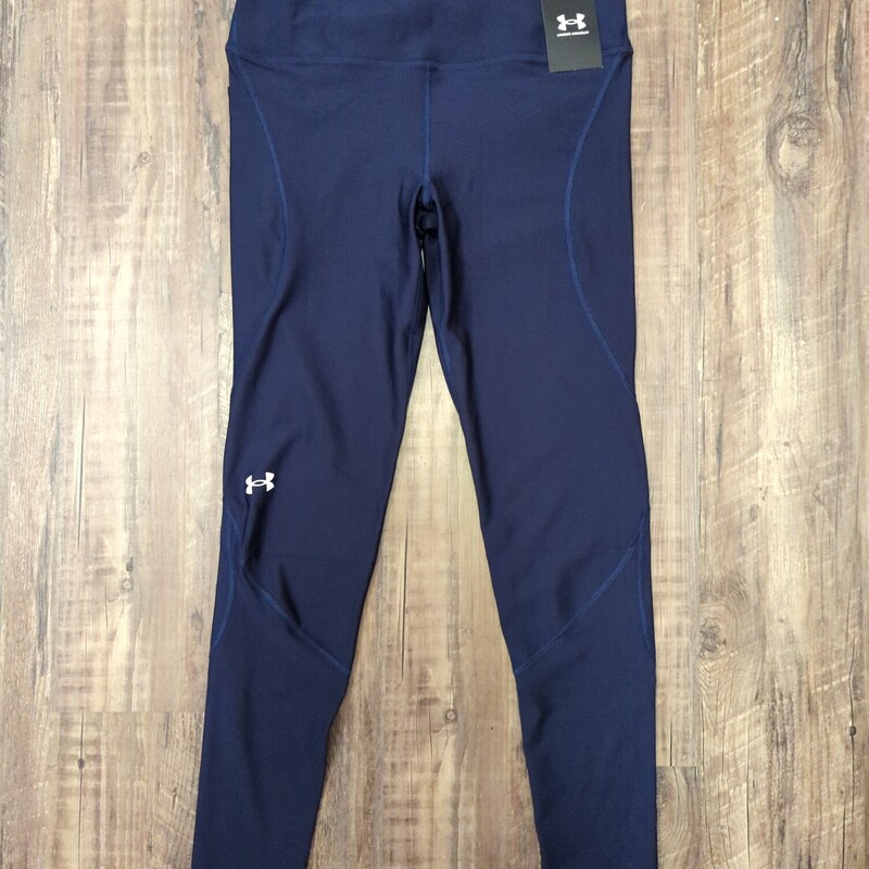 UnderArmour NWT Legging, Navy, Size: Youth L