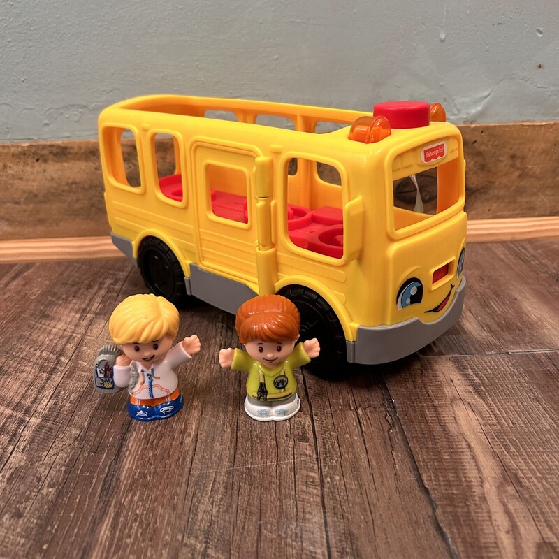 Little People School Bus, Yellow, Size: Little Ppl