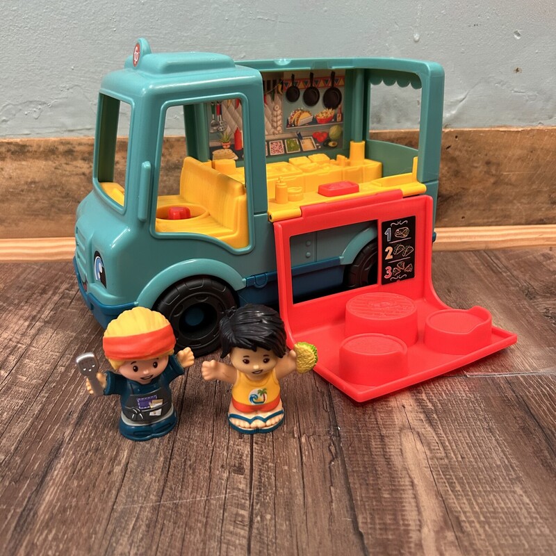 Little People Taco Truck, Teal, Size: Toy/Game