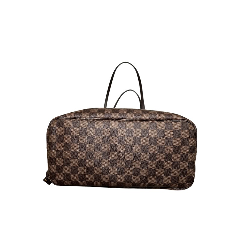 Louis Vuitton Neverfull MM<br />
Damier Ebene<br />
Ballerina Interior<br />
Dimensions:<br />
12.6 x 11.4 x 6.7 inches<br />
(length x Height x Width)<br />
Year: Microchip