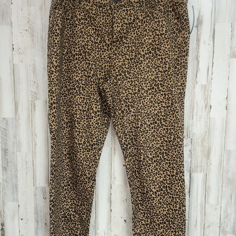 16R Leopard Skinnies, Tan, Size: Ladies XL