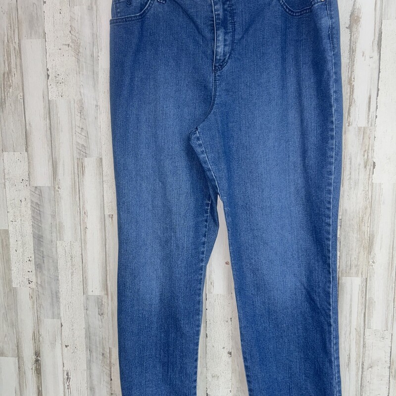 Sz16 Denim Jeans, Blue, Size: Ladies XL