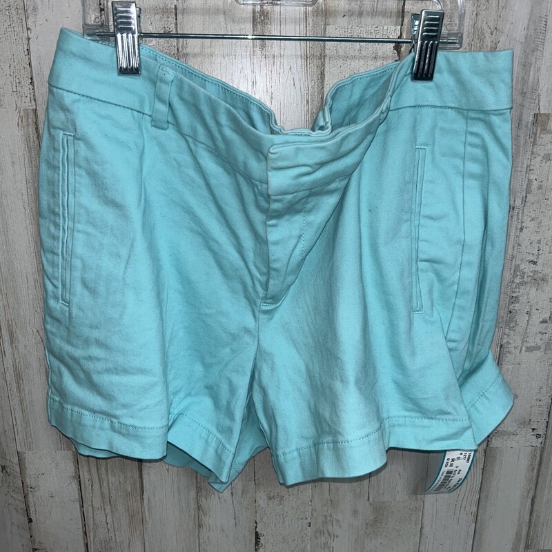 Sz10 Lt Aqua Shorts, Blue, Size: Ladies L