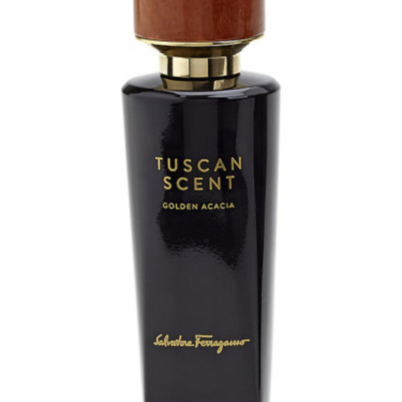 Salvatore Ferragamo Tuscan Scent Golden Acacia Eau De Parfum
Brown Gold Size: 2.5 Fl Oz
Barely used