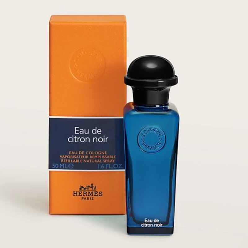 Hermes Eau De Citron Noir Eau De Cologne
Orange Blue Size: 1.6 Fl Oz
Unopened
Retails: $107.00