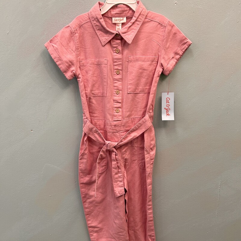 Cat & Jack NWT Coverall, Pink, Size: 4 Toddler