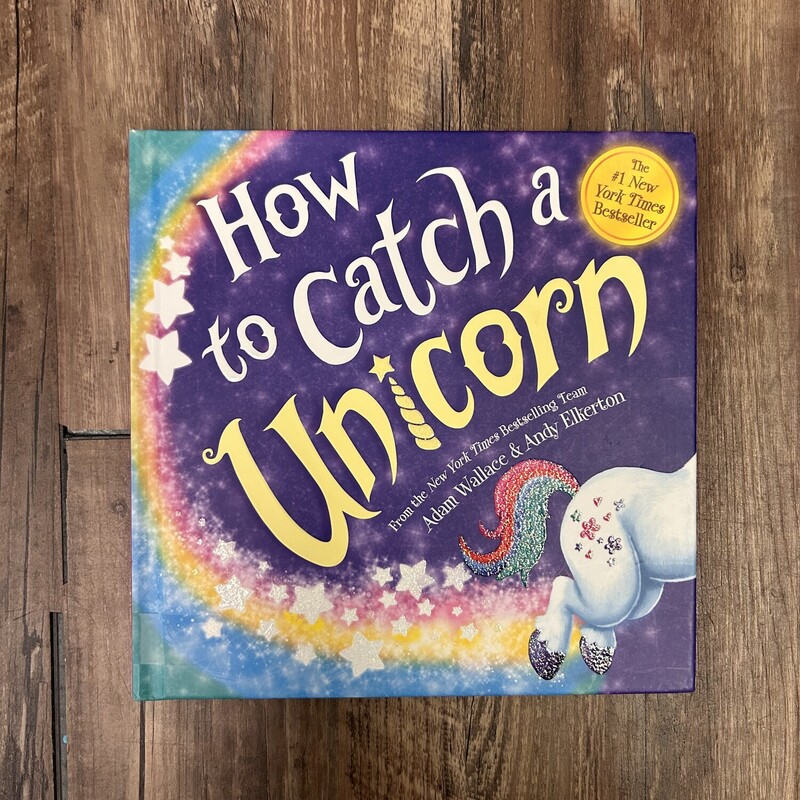 How To Catch A Unicorn, Purple, Size: Book