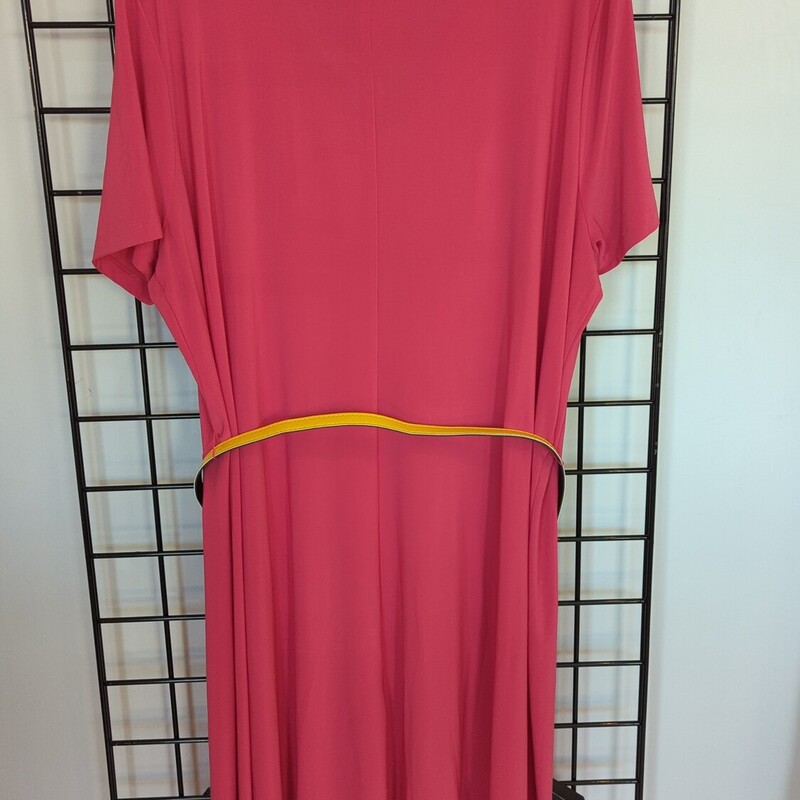 Nina Leonard Dress, Pink, Size: 3X