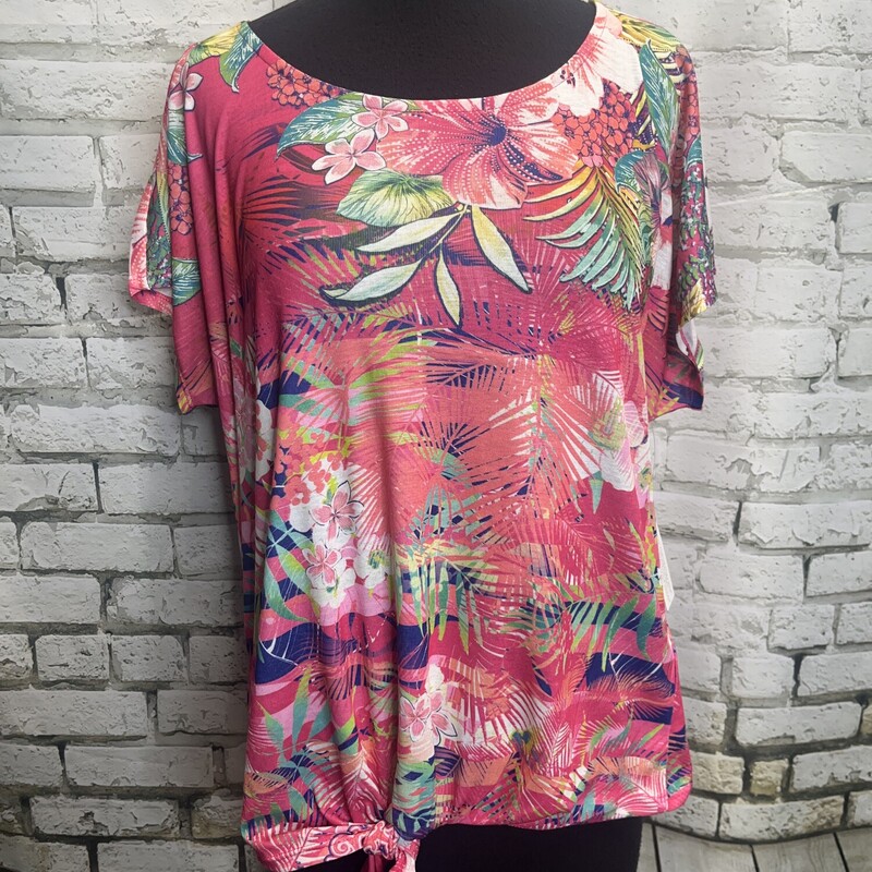 One World, Floral, Size: Large