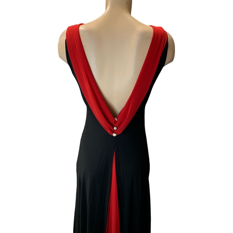 Meghan, Red/blk, Size: S