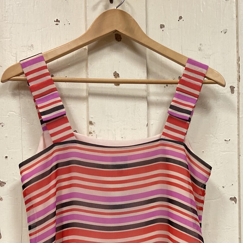 Red/blk/prp Stripe Cami<br />
Rd/bk/pr<br />
Size: Small
