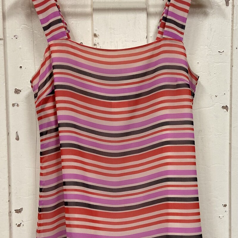 Red/blk/prp Stripe Cami<br />
Rd/bk/pr<br />
Size: Small