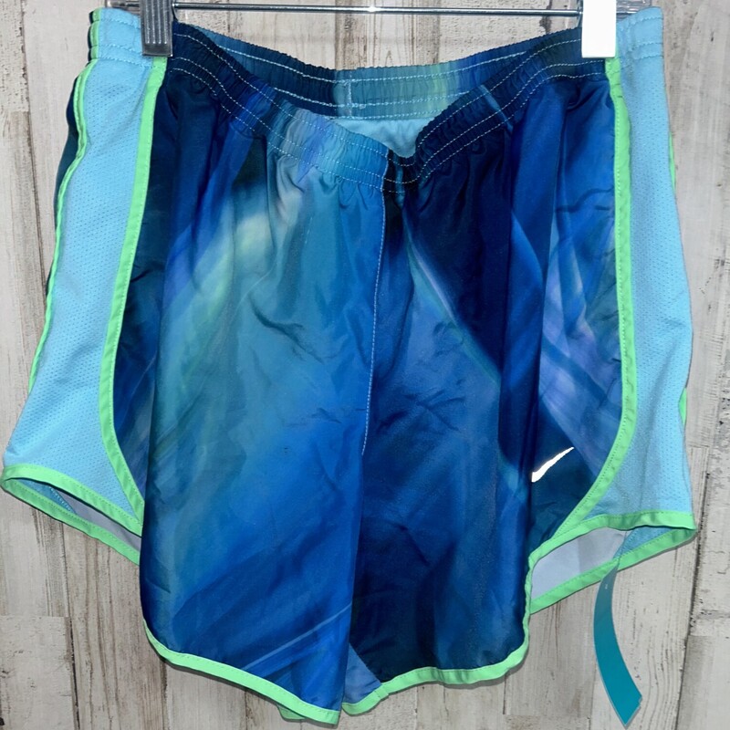 18/20 Blue Printed Shorts