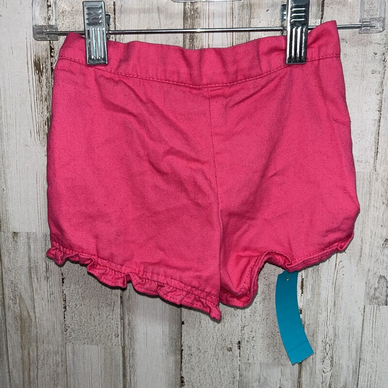3T Hot Pink Pull On Short, Pink, Size: Girl 3T