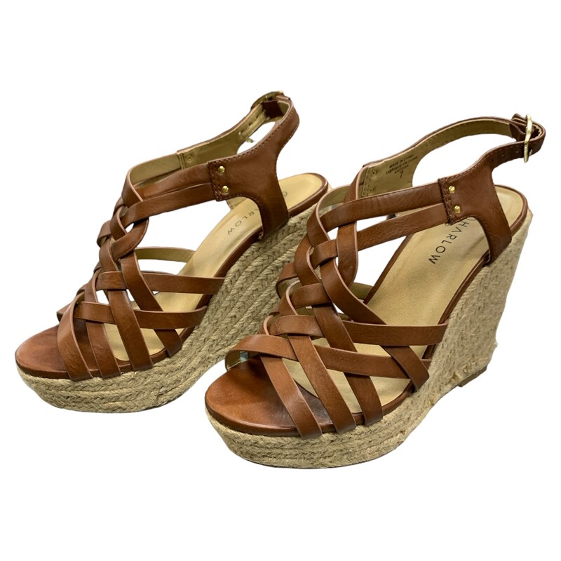 Harlow Wedges, Brown, Size: 7