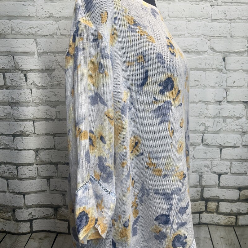 Pure Jill Linen, Floral, Size: Small