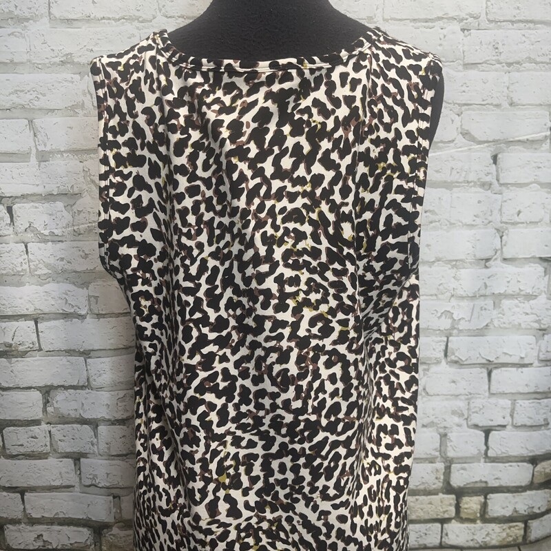 CAbi Knotty Tank, Leopard, Size: Medium