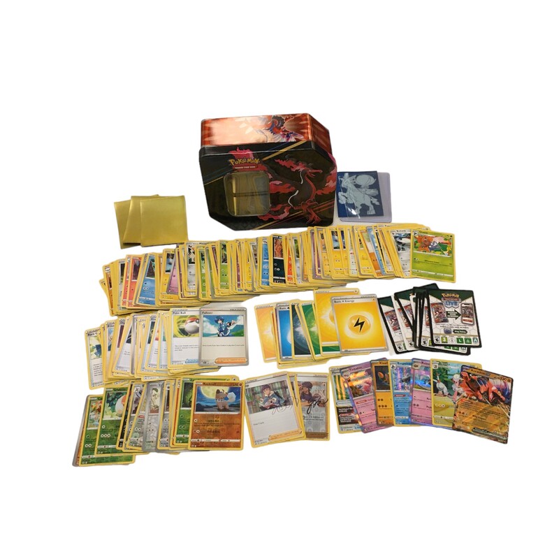 184pc Pokemon TCG Card Tin, Toys

Located at Pipsqueak Resale Boutique inside the Vancouver Mall or online at:

#resalerocks #pipsqueakresale #vancouverwa #portland #reusereducerecycle #fashiononabudget #chooseused #consignment #savemoney #shoplocal #weship #keepusopen #shoplocalonline #resale #resaleboutique #mommyandme #minime #fashion #reseller

All items are photographed prior to being steamed. Cross posted, items are located at #PipsqueakResaleBoutique, payments accepted: cash, paypal & credit cards. Any flaws will be described in the comments. More pictures available with link above. Local pick up available at the #VancouverMall, tax will be added (not included in price), shipping available (not included in price, *Clothing, shoes, books & DVDs for $6.99; please contact regarding shipment of toys or other larger items), item can be placed on hold with communication, message with any questions. Join Pipsqueak Resale - Online to see all the new items! Follow us on IG @pipsqueakresale & Thanks for looking! Due to the nature of consignment, any known flaws will be described; ALL SHIPPED SALES ARE FINAL. All items are currently located inside Pipsqueak Resale Boutique as a store front items purchased on location before items are prepared for shipment will be refunded.