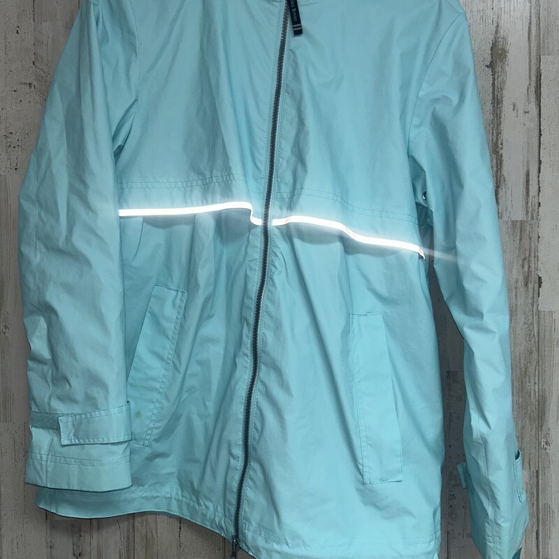 S Lt Blue Rain Jacket