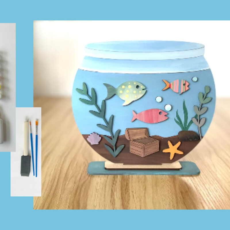My Art Box, Size: Bowl, Item: Fish