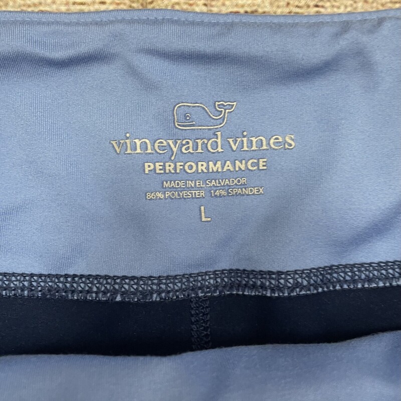 Vineyard Vines Legging, Blue, Size: Large