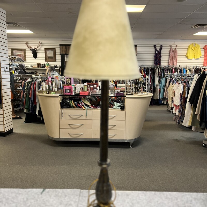 Gold Tall Lamp