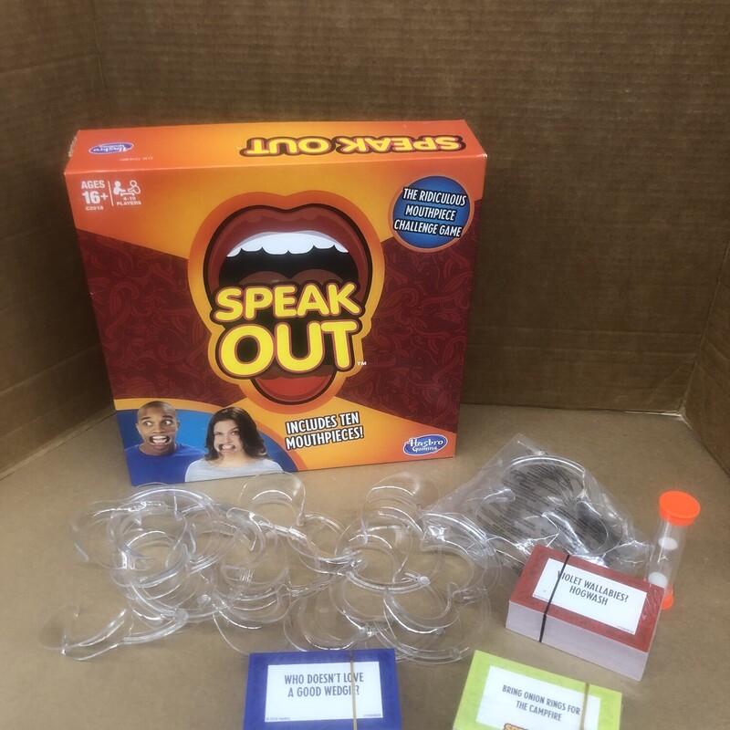 Speak Out, Size: Game, Item: Complete