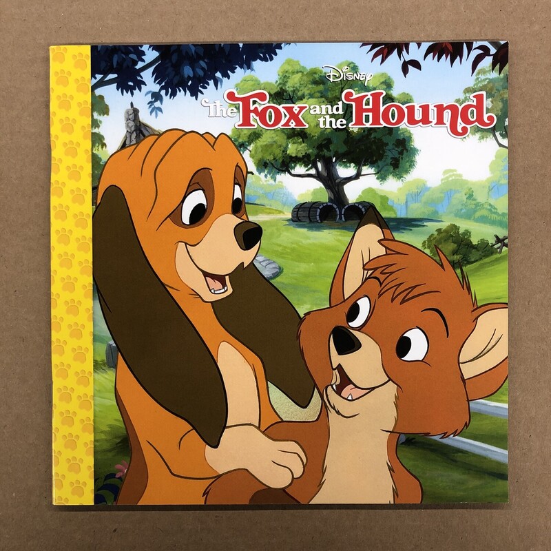 The Fox And The Hound, Size: Back, Item: Paper